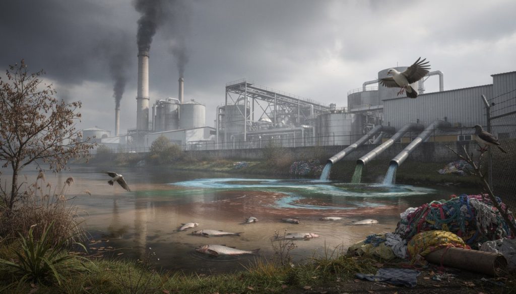 Pollution textile : classement et impacts environnementaux